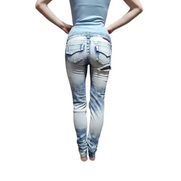 YNQ Jeans distressed and destroyed 28 - Picture 5 of 15